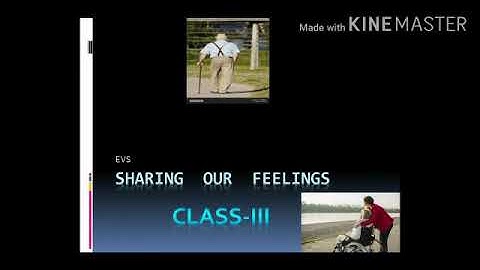 Sharing our feelings