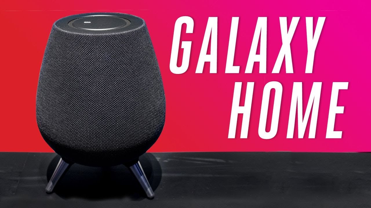Samsung Galaxy Home smart speaker first - YouTube
