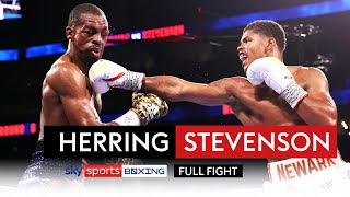 FULL FIGHT! Jamel Herring vs Shakur Stevenson | Super Featherweight Title Fight 🏆