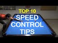 Top 10 Speed Control Tips and Drills