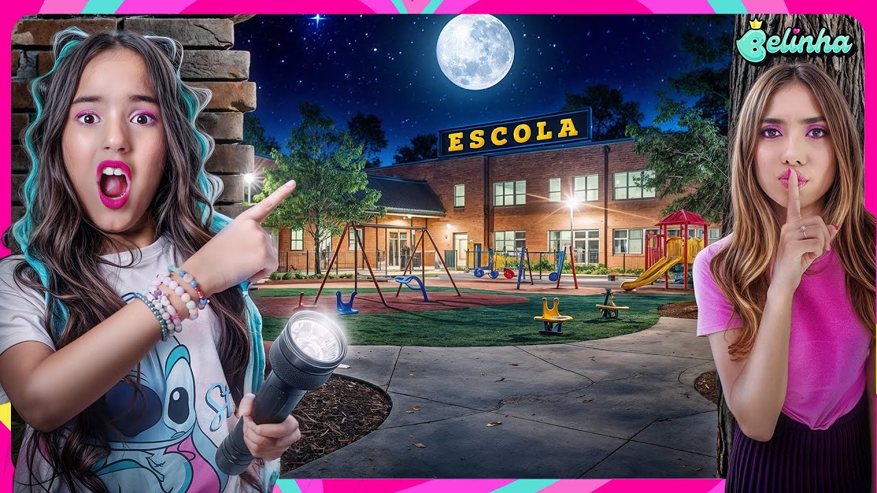 INVADIMOS A ESCOLA DA BELINHA PARA DESCOBRIR QUEM ENVIOU O BILHETE MISTERIOSO