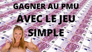 Comment Gagner De L'Argent au PMU Avec Le JEU SIMPLE ✔️ Gagner aux Courses Hippique Pronostic Quinté screenshot 3