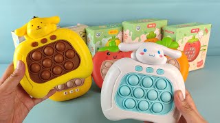 ♡ Satisfying New Cinnamoroll Push Game Electric Pop It toys unboxing and review  ASMR Videos #sanrio