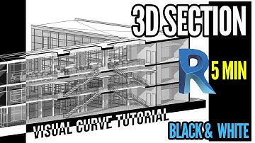 3D Section Rendering Using Revit and Photoshop - 5 min tutorial