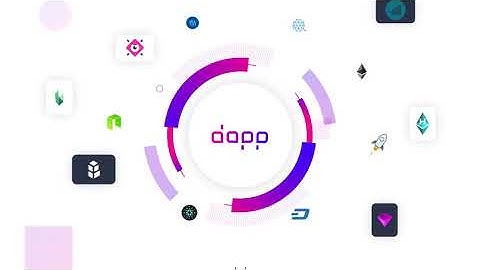 Dapp - Motion Graphics BlockChain Cryptocurrency Animated Video