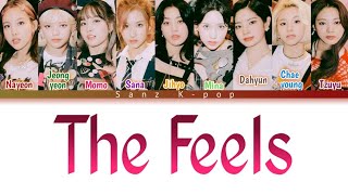 TWICE "THE FEELS" Teaser 2 Color Coded (Han, Rom & Eng) Lyrics Video