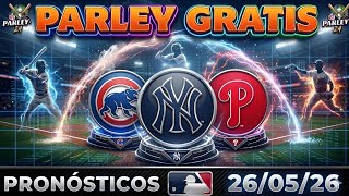 💥⚾️PRONÓSTICOS MLB PARA HOY 26 DE MAYO 🤑LA MEJOR FIJA DEL DIA 