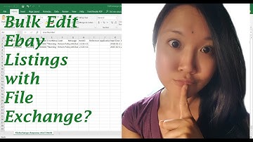 Bulk Edit Ebay Listings with File Exchange - Super Fast Listings | Ebay file exchange tutorial
