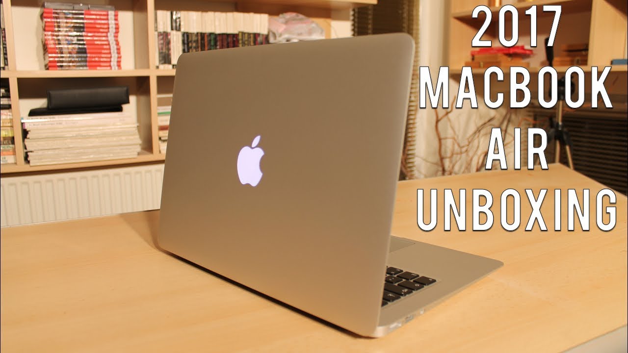 Munk skelet skræmmende 2017 Macbook Air - Unboxing the last Macbook with a glowing logo! - YouTube