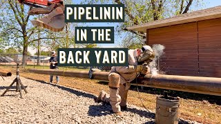 Pipelinin In The Back Yard (part 2 of 8&quot; bumper rail)