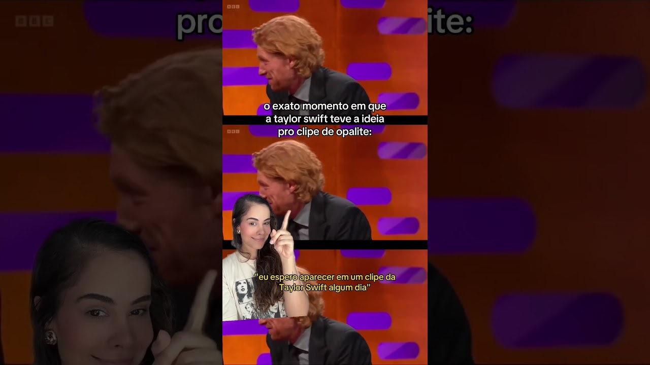 O MOMENTO EM QUE O CLIPE DE OPALITE ACONTECEU KKK 