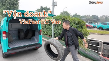 VinFast EC van chở hàng thế nào?