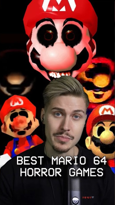 SCARIEST MARIO 64 HORROR GAMES #shorts #mario64 #supermario #mario #marioexe #horror #luigikid