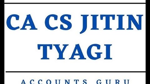 FINAL ACCOUNTS (TRADING A/C) || LEC. No. 2 || FOR 11TH CLASS, CA FOUND, B.COM || CA CS JITIN TYAGI||