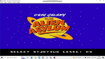 Dash Galaxy in the Alien Asylum nes [Select Level]