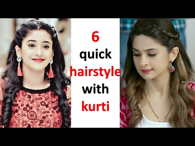 Hairstyles That Are Great Duos With Ethnic Salwar Suits | Bling Sparkle
