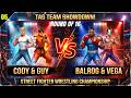 Cody &amp; Guy VS Balrog &amp; Vega 🏆 Capcom Wrestling TAG Tournament 🏆 Round of 16 match [E]