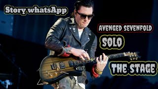 the stage avenged sevenfold guitar solo || story wa