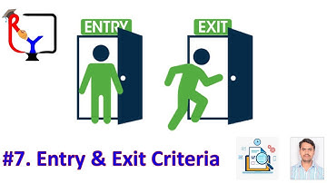 Manual Testing 7 | Entry and Exit Criteria in Software Testing. #manaualtesting