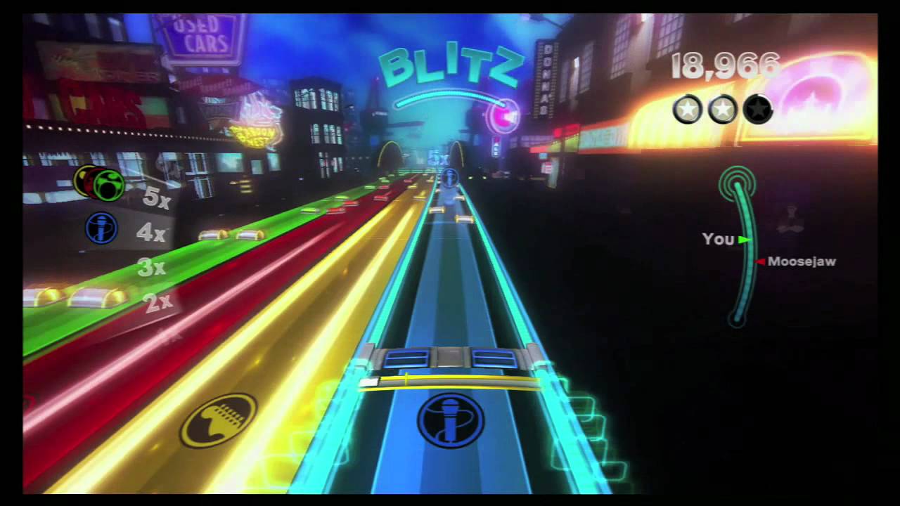 Rock Band Blitz - AC DC - Back in Black (Live) - YouTube