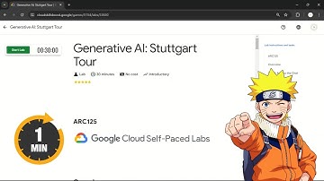 Generative AI: Stuttgart Tour | #qwiklabs  | #ARC125