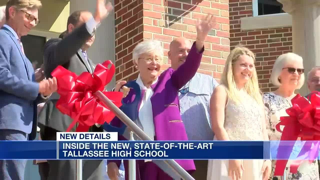 Ribbon cut on new Tallassee High School YouTube