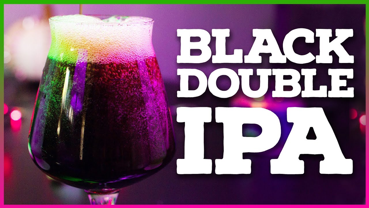 BLACK DOUBLE IPA Recipe YouTube BLACK DOUBLE IPA Recipe YouTube