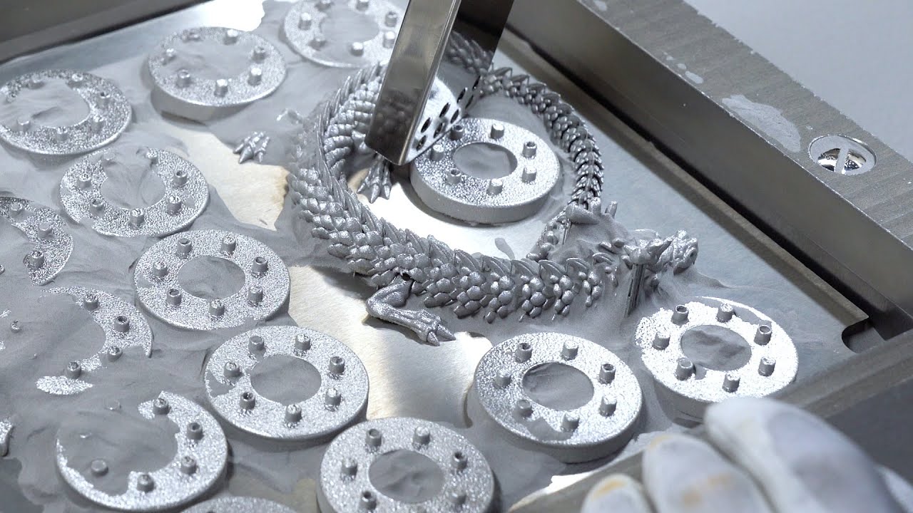 ⁣Metal 3D Printing: Revealing Innovative Creations at a Leading SLM Factory | @JLC3DP