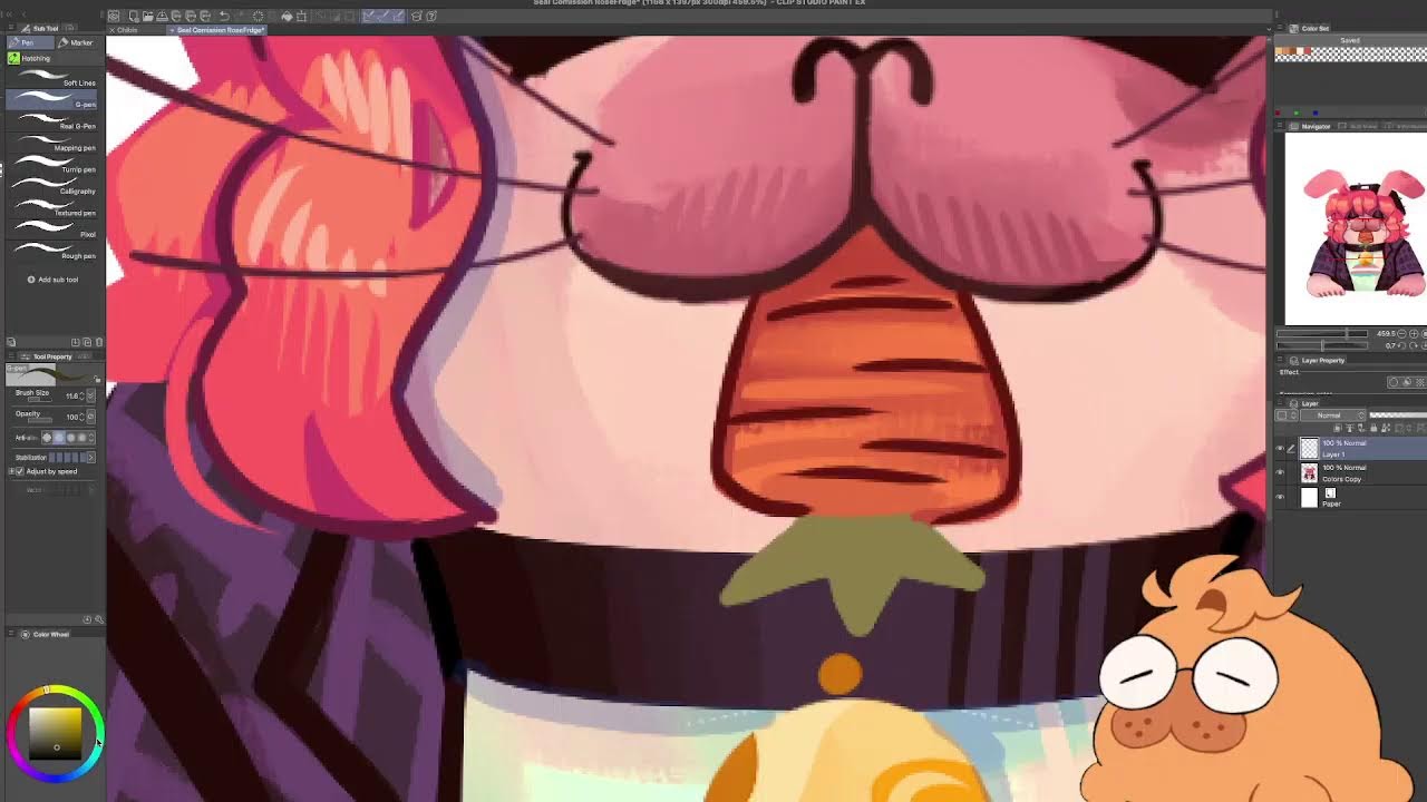 Working on Art Commissions