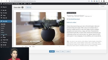 Hướng Dẫn WP Bài 1 - Cài Đặt Ban Đầu Cho Wordpress Của Bạn