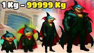I Became GIANT DRACULERO DRACULA (99999Kg) and Broke Brainrot Evolution (Roblox) 😱