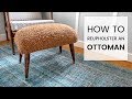 How to Reupholster an Ottoman