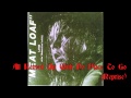 Meat Loaf - All Revved Up With No Place To Go (Reprise)