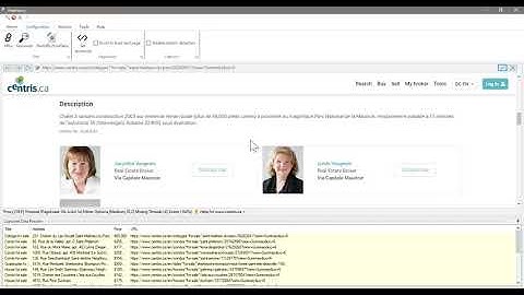 Web scraping property details from centris.ca using WebHarvy