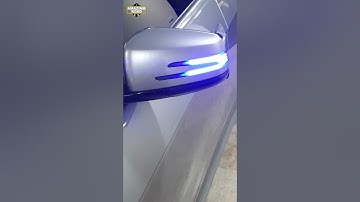 Sequential Dynamic Turn Signal LED Panel for your MERCEDES W212 W204 W218 #shorts #amazingroadtv