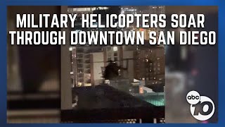 Downtown SD residents rattled by military training near highrise apartments