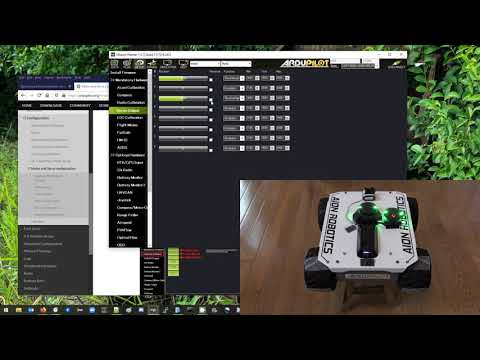 ArduPilot Rover Motor Direction Test and DeadZone Compensation