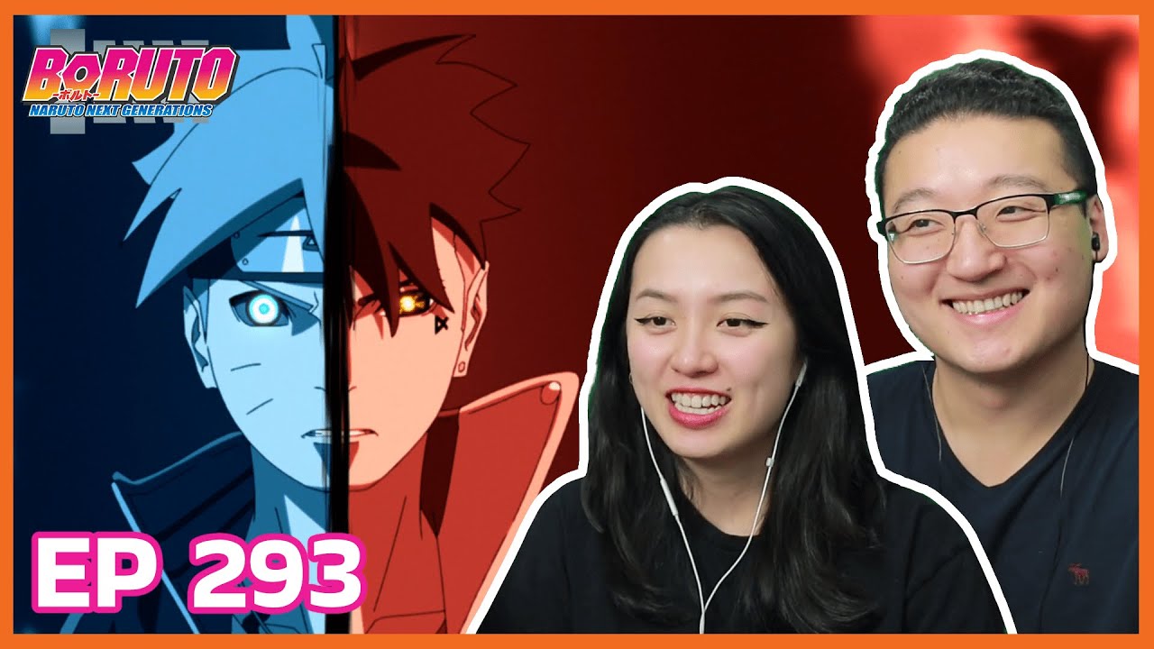 JOGAN!!! FIM ÉPICO DE BORUTO E TIME SKIP! 😭 - React Boruto 293 (final) 