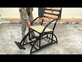 Diy  great idea from bearingshow to make a relaxing rocking chair  smart folding metal utensils 