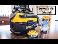 Dewalt Cordless Vacuum vs a Dyson Cordless Vacuum