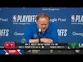 Mike Budenholzer Postgame Interview | Milwaukee Bucks lose to Chicago Bulls 114-110