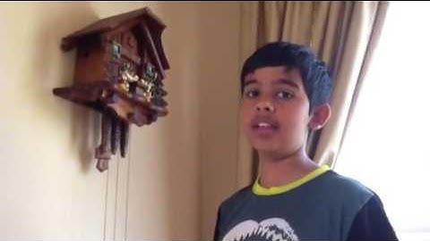 How to wind a cuckoo clock pt. 3