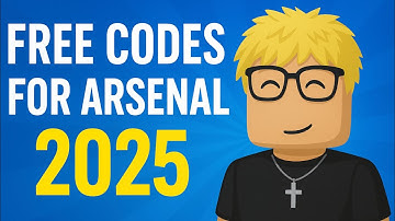 ARSENAL CODES 2025 ...🔥 (Get FREE Skins & Items!)