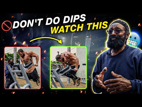 🚫 You’ve Been Doing Chest Dips Wrong — Charles Glass Fixes It