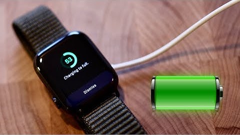 Apple Watch HOW TO: Check Battery Percentage While Charging