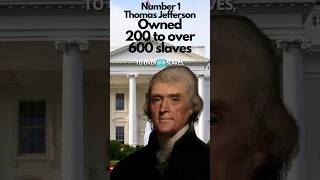 Number of Slaves Owned by U.S. Presidents