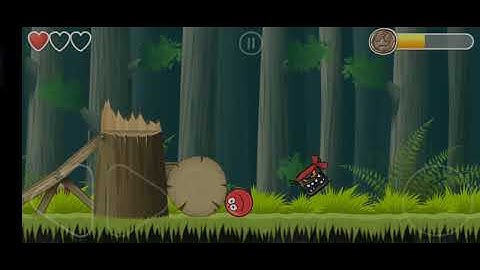 Red ball 4 Deep Forest Level 20 Gameplay