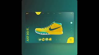 Nike Website Redesign - Motion Graphics