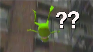 Why Kermit fall from the roof