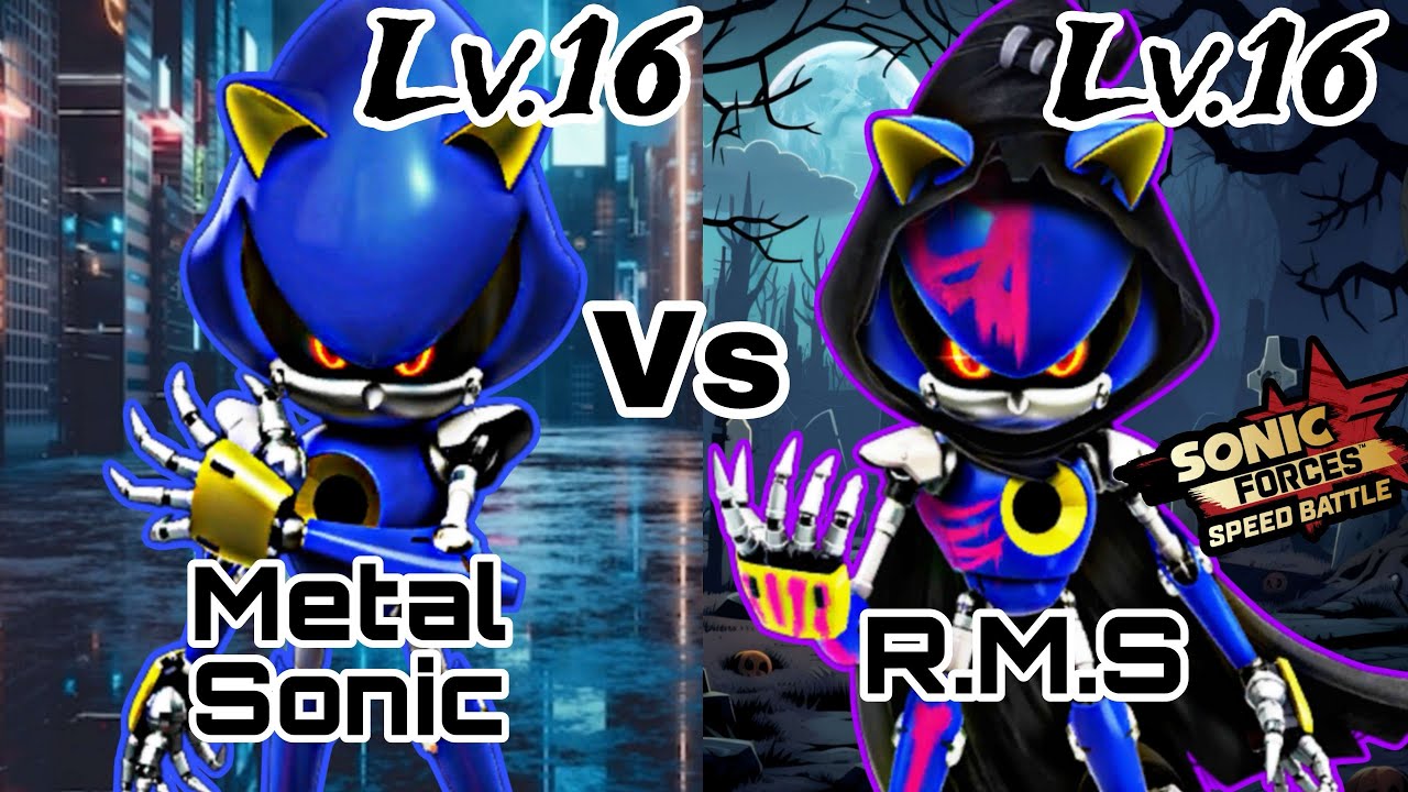 Sonic Forces Speed Battle - Metal Sonic Vs Reaper Metal Sonic ...